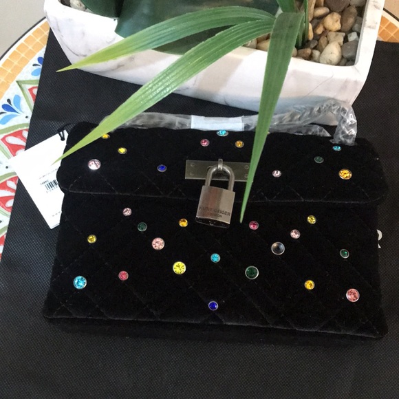 Kurt Geiger London Mini Brixton Shoulder Bag In Charcoal - - Picture 10 of 17